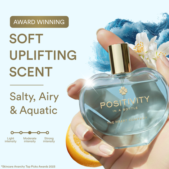 POSITIVITY <br>in a bottle