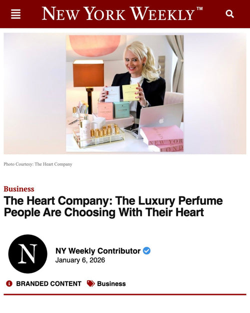 The Heart Company: The Luxury Perfume People Are Choosing With Their Heart