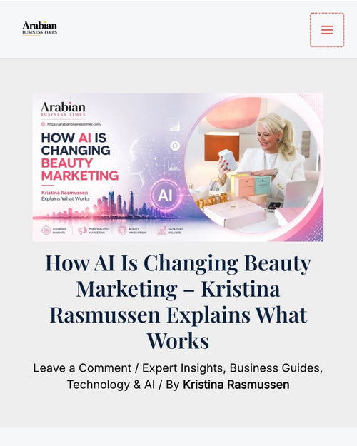 How AI Is Changing Beauty Marketing – Kristina Rasmussen Explains What Works