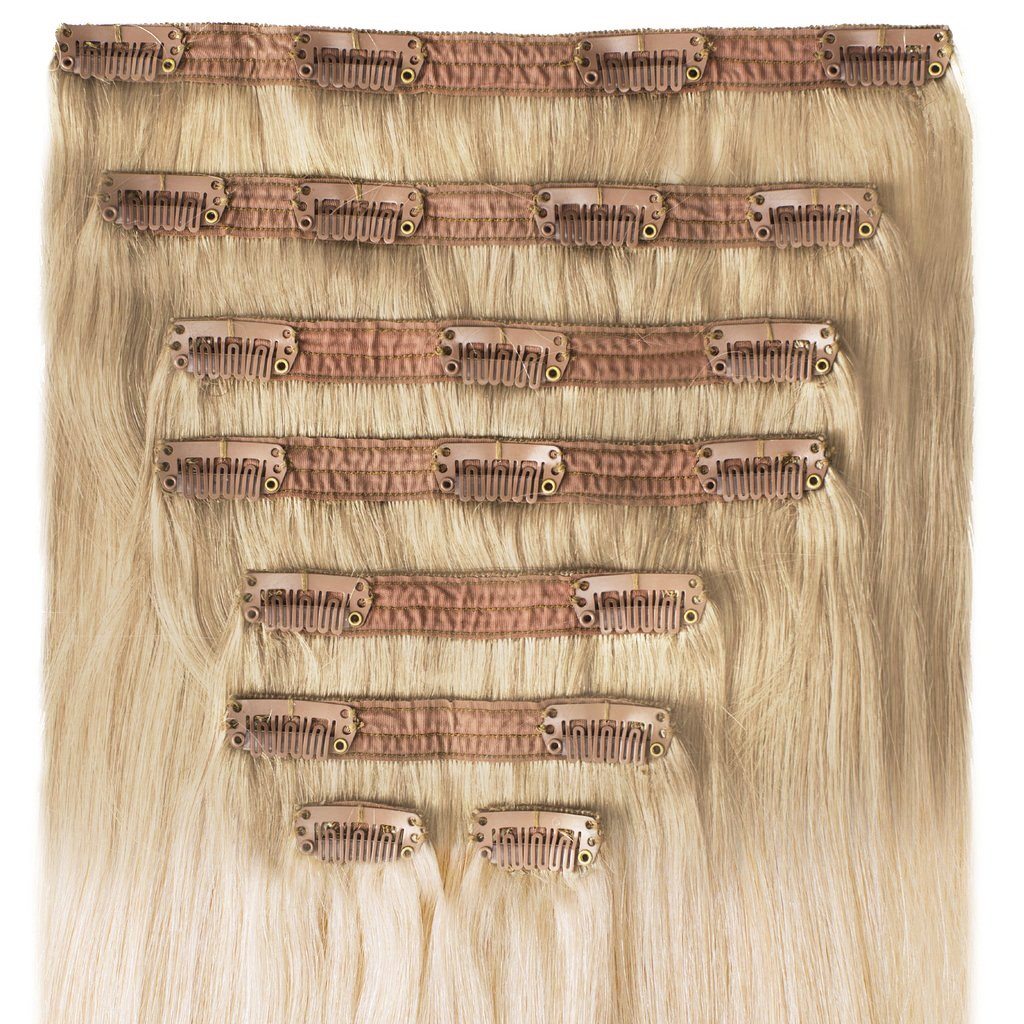 220 gram clip in hair extensions outlet