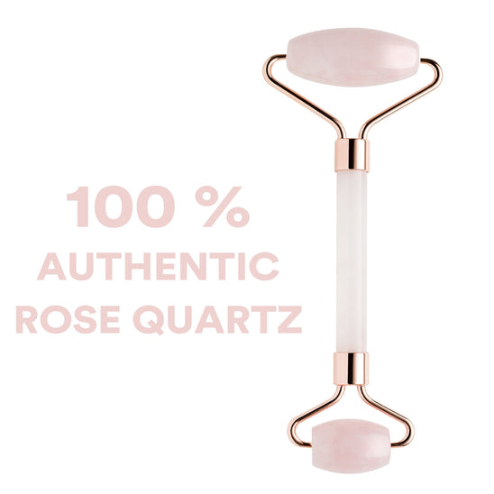 rose quartz faceroller authentic gem stone
