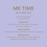 ME TIME <br>in a bottle